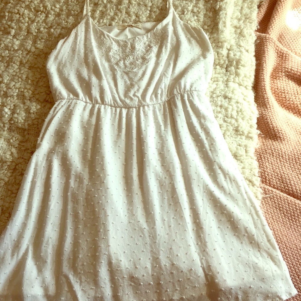 Boho White dress